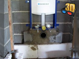obezd�n� a mont� z�chodu geberit